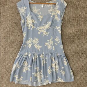 Reformation Mini Dress - Blue - Size 6